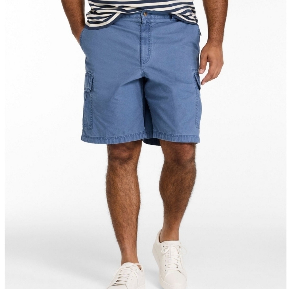 New L.L. Bean Men’s Tropicweight 10” Cargo Shorts Sz 30W